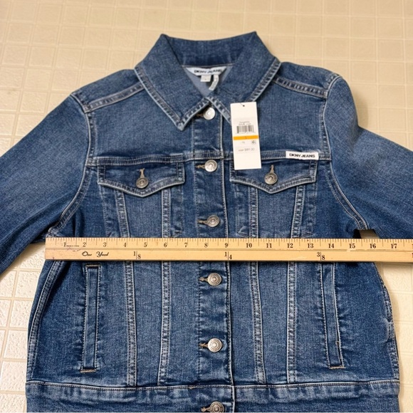 DKNY Women's Denim Jacket Size S - Picture 6 of 10